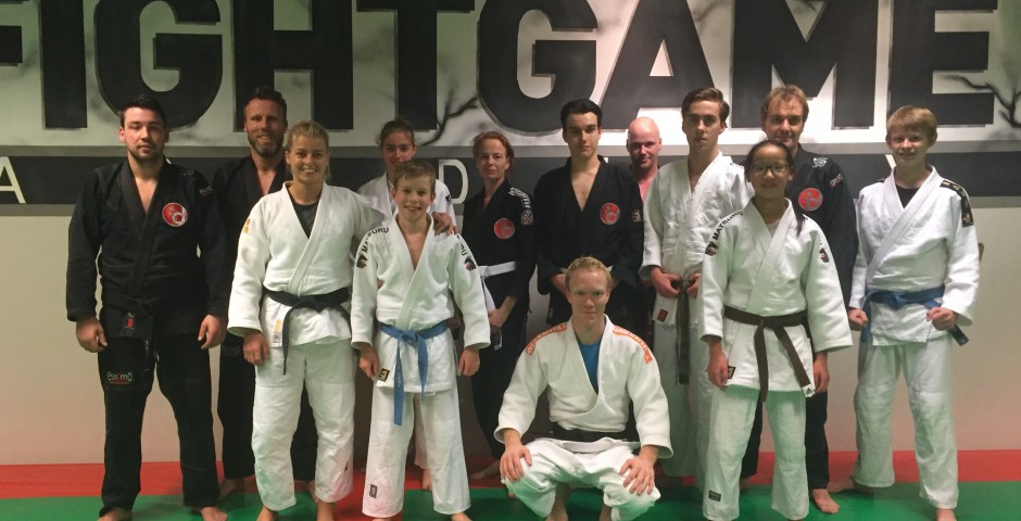 Judo clinic bij Fight Game Academy van Semmy Schilt